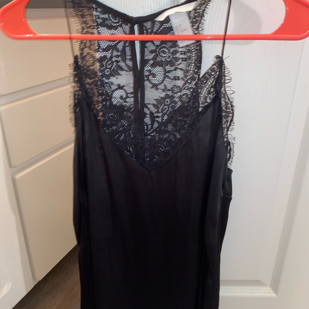 Silk tank top